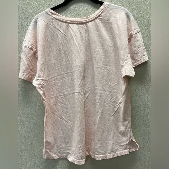 Anthropologie Large New No Tags Pink Graphic T-Shirt - Picture 7 of 7